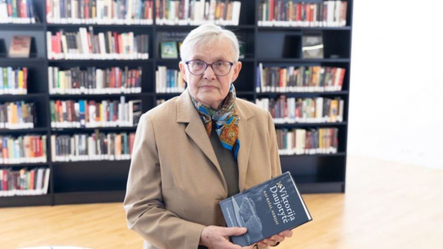 Viktorija Daujotytė. Vygaudo Juozaičio nuotr. 